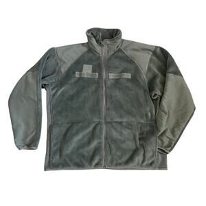 USMI Cold Weather Fleece Gen III Jacket Men's Large Long Green Polartec Peckham